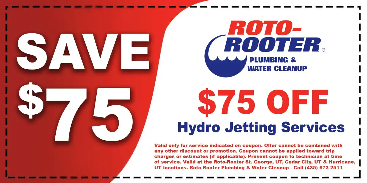 Roto-Rooter $75 OFF Hydro Jetting